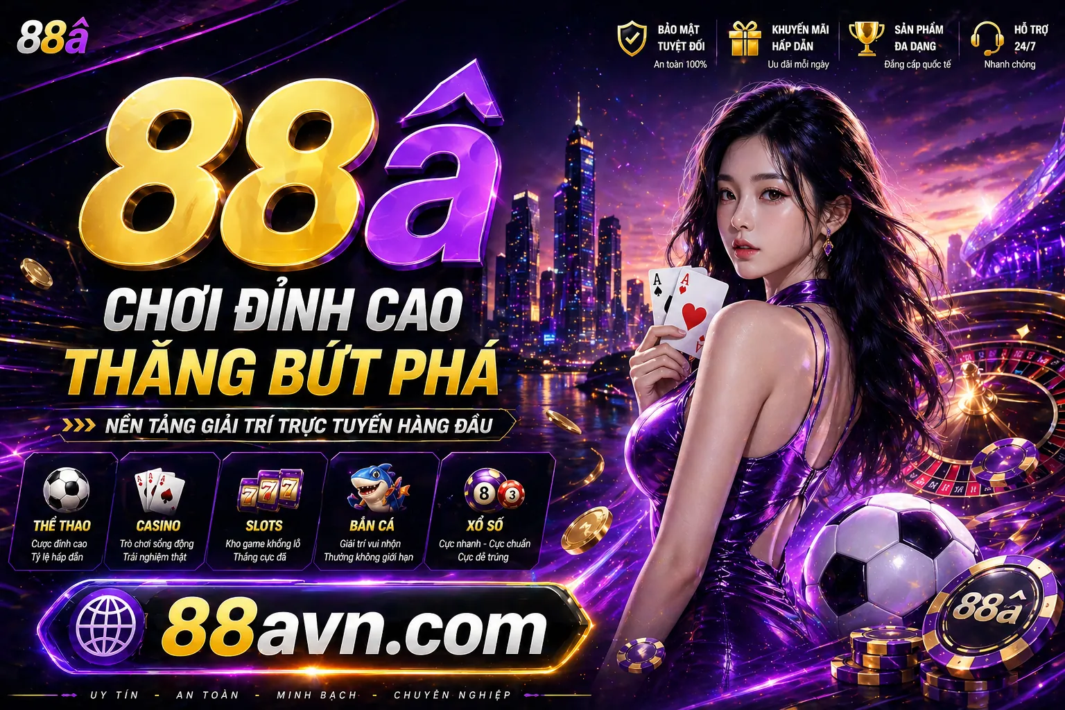 Banner quảng cáo các ưu đãi hấp dẫn tại ok36538 nhà cái
